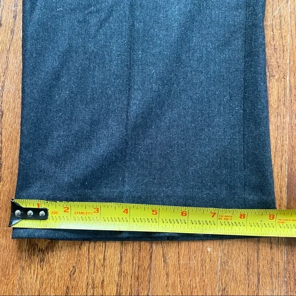 Lauren Ralph Lauren Dress Pants Mens Size 44 Wool Charcoal Grey Trousers - Picture 10 of 14